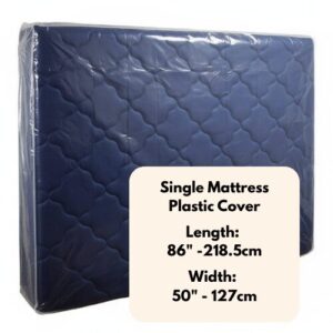 SleepShield Single Mattress Plastic Cover